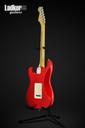 2002 Fender American Deluxe Stratocaster Fiesta Red HSS