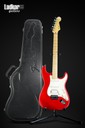 2002 Fender American Deluxe Stratocaster Fiesta Red HSS