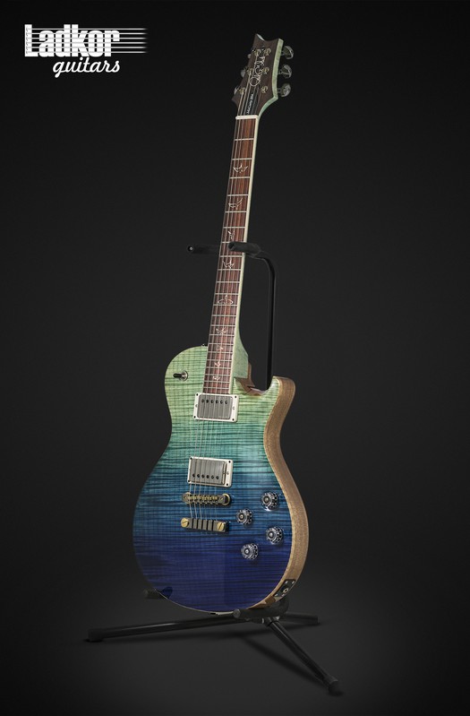 2018 PRS McCarty Singlecut 594 Wood Library Artist Package Blue Fade One Piece Private Stock Flame Maple Neck Hand Selected Cocobolo NEW