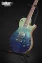 2018 PRS McCarty Singlecut 594 Wood Library Artist Package Blue Fade One Piece Private Stock Flame Maple Neck Hand Selected Cocobolo NEW