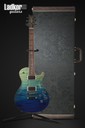 2018 PRS McCarty Singlecut 594 Wood Library Artist Package Blue Fade One Piece Private Stock Flame Maple Neck Hand Selected Cocobolo NEW