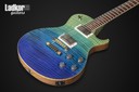 2018 PRS McCarty Singlecut 594 Wood Library Artist Package Blue Fade One Piece Private Stock Flame Maple Neck Hand Selected Cocobolo NEW