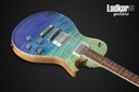 2018 PRS McCarty Singlecut 594 Wood Library Artist Package Blue Fade One Piece Private Stock Flame Maple Neck Hand Selected Cocobolo NEW