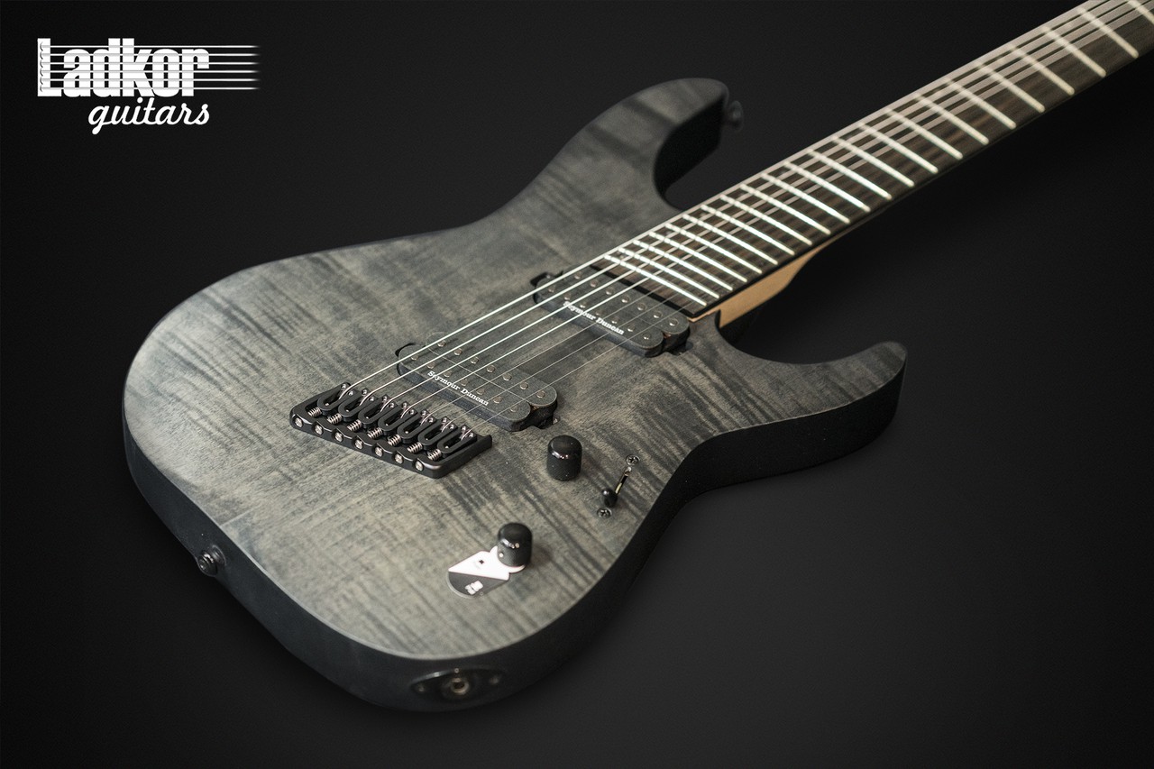 ESP LTD M-1007 MS Multi-Scale Black Satin 7 String NEW