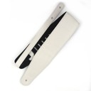 Гитарный ремень Richter Bass Strap Beaver's Tail Beluga White 1046