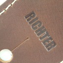 Ремень для бас гитары Richter Bass Strap Beaver's Tail Buffalo Brown 1048