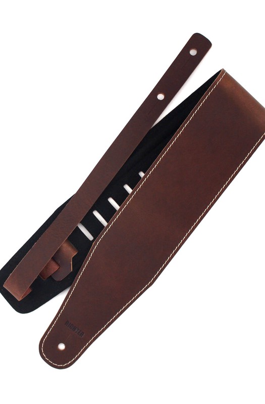 Ремень для бас гитары Richter Bass Strap Beaver's Tail Buffalo Brown 1048