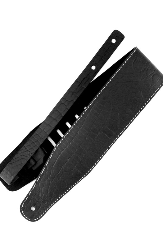 Ремень для бас гитары Richter Bass Strap Beaver's Tail  Cayman Black  1049