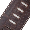 Ремень для бас гитары Richter Bass Strap Beaver's Tail Cayman Brown 1050