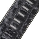 Ремень для бас гитары Richter Bass Strap Beaver's Tail Croco Black 1053