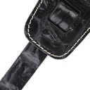 Ремень для бас гитары Richter Bass Strap Beaver's Tail Croco Black 1053