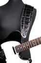 Ремень для бас гитары Richter Bass Strap Beaver's Tail Croco Black 1053