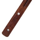 Ремень для бас гитары RichterBass Strap  Beaver's Tail Worn Brown 1058