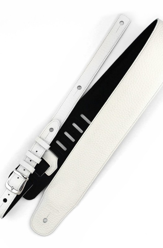 Ремень гитарный Richter  Guitar Strap Luxury Beluga White 1067