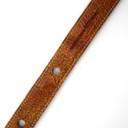 Ремень для бас гитары Richter Bass Strap Beaver's Tail Worn Tan 1125