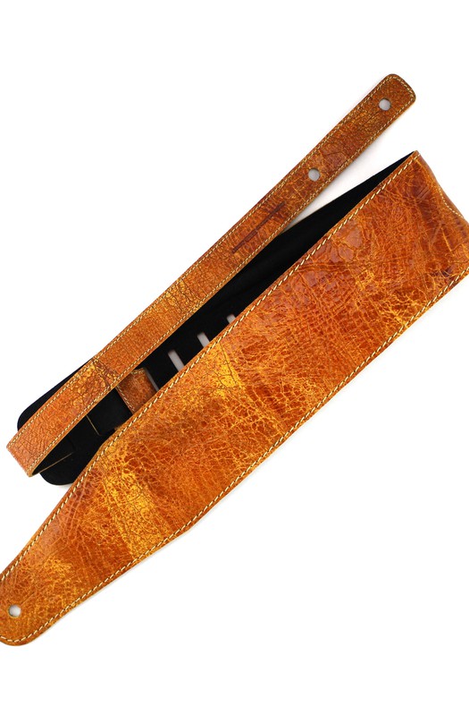 Ремень для бас гитары Richter Bass Strap Beaver's Tail Worn Tan 1125