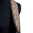 Ремень для бас гитары Richter Bass Strap Beaver's Tail Special Leopard / Black 1577