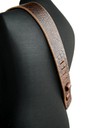 Ремень гитарный Richter GUITAR STRAP LUXURY CAYMAN BROWN 1075