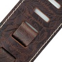 Ремень гитарный Richter GUITAR STRAP LUXURY FLORAL BROWN  1086