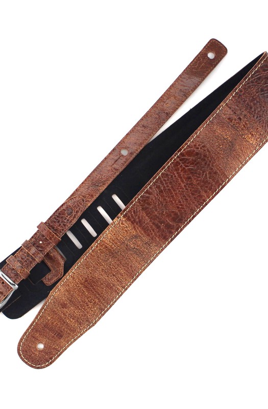 Ремень гитарный Richter GUITAR STRAP LUXURY WORN BROWN 1105