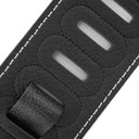 Ремень гитарный Richter GUITAR STRAP LUXURY SPECIAL RATTLESNAKE BLACK 1061