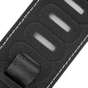 Ремень гитарный Richter GUITAR STRAP LUXURY SPECIAL RATTLESNAKE BLACK 1061