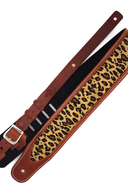 Ремень гитарный Richter GUITAR STRAP LUXURY SPECIAL LEOPARD TAN 1064