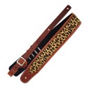 Ремень гитарный Richter GUITAR STRAP LUXURY SPECIAL LEOPARD TAN 1064