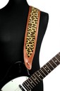 Ремень гитарный Richter GUITAR STRAP LUXURY SPECIAL LEOPARD TAN 1064