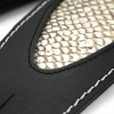 Ремень гитарный Richter GUITAR STRAP LUXURY SPECIAL  PYTHON BLACK 1123