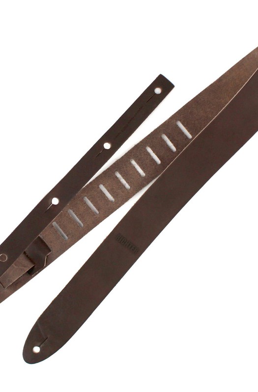 Ремень гитарный Richter GUITAR STRAP RAW I PUNCH USED-BROWN 1131