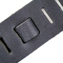 Ремень гитарный Richter GUITAR STRAP RAW II PUNCH OFF BLACK 1135