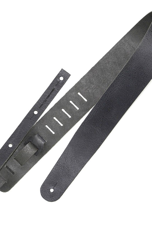 Ремень гитарный Richter GUITAR STRAP RAW II PUNCH OFF BLACK 1135