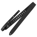 Ремень гитарный Richter GUITAR STRAP RAW I PUNCH  BLACK 1150