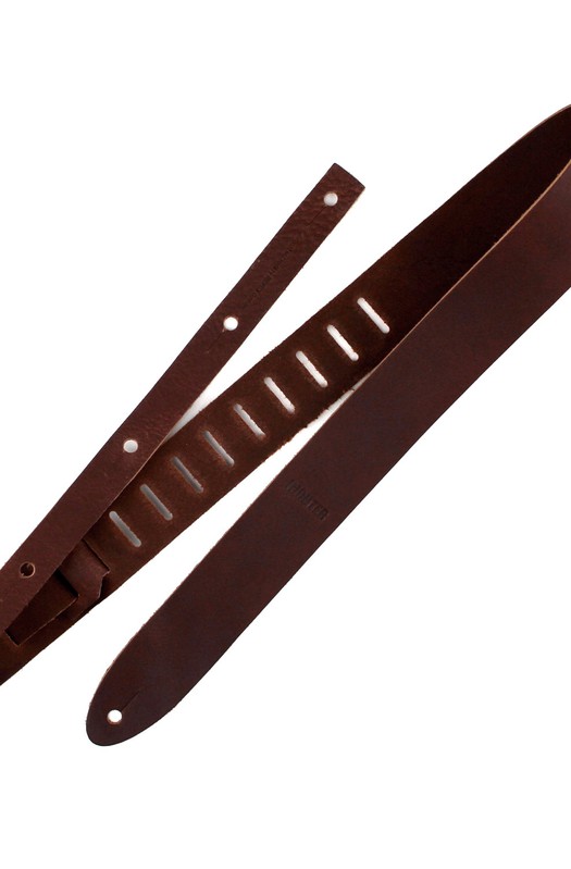 Ремень гитарный Richter GUITAR STRAP RAW I PUNCH BROWN 1151