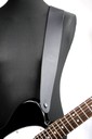 Ремень гитарный Richter GUITAR STRAP RAW II PUNCH BLACK 1152