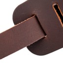 Ремень гитарный Richter GUITAR STRAP RAW II PUNCH  BROWN 1153