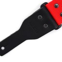 Ремень гитарный Richter GUITAR STRAP RACOON RED / BLACK 1477