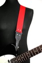 Ремень гитарный Richter GUITAR STRAP RACOON RED / BLACK 1477
