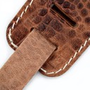 Ремень гитарный Richter GUITAR STRAP RAW II CONTOUR CROC NATUR 1486