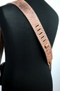 Ремень гитарный Richter GUITAR STRAP RAW II CONTOUR CROC NATUR 1486