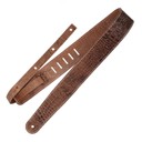 Ремень гитарный Richter GUITAR STRAP RAW II CONTOUR CROC NATUR 1486