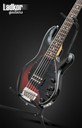 2006 Ernie Ball Music Man Stingray V Black Cherry Burst 5 String Bass