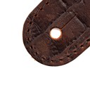 Ремень гитарный Richter  GUITAR STRAP RAW II CONTOUR CROC BROWN 1487