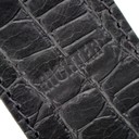 Ремень гитарный Richter GUITAR STRAP RAW II CONTOUR CROC BLACK 1488