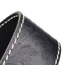 Ремень гитарный Richter GUITAR STRAP RAW II CONTOUR WESTERN ROSE BLACK 1489