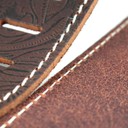 Ремень гитарный Richter GUITAR STRAP RAW II CONTOUR WESTERN ROSE BROWN 1490