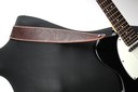 Ремень гитарный Richter GUITAR STRAP RAW II CONTOUR WESTERN ROSE BROWN 1490