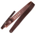 Ремень гитарный Richter GUITAR STRAP RAW II CONTOUR WESTERN ROSE BROWN 1490