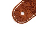 Ремень гитарный Richter GUITAR STRAP RAW II CONTOUR WESTERN ROSE TAN 1491